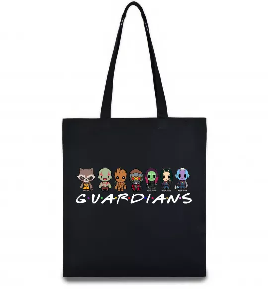 Эко-сумка Guardians мультяшні Черный фото