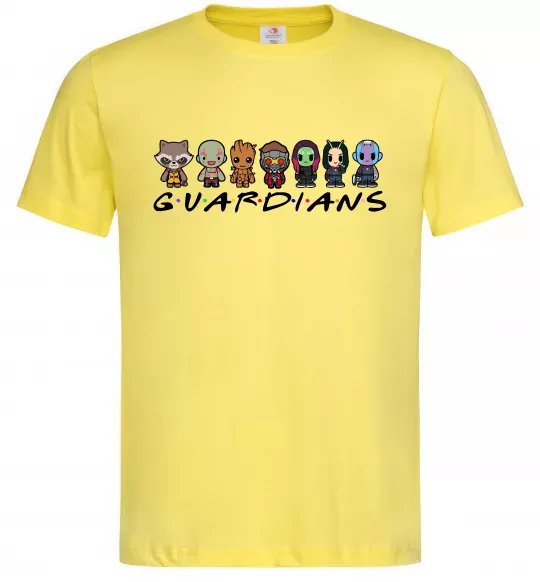 Мужская футболка Guardians мультяшні Лимонный фото