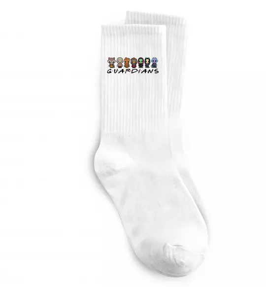 Шкарпетки Guardians мультяшні Білий фото