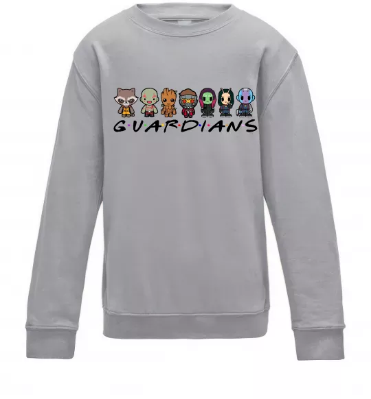 Детский Свитшот Guardians мультяшні Серый меланж фото