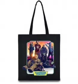 Эко-сумка Guardians of the galaxy Черный фото