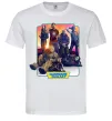 Чоловіча футболка Guardians of the galaxy Білий фото