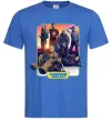 Чоловіча футболка Guardians of the galaxy Яскраво-синій фото