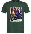Чоловіча футболка Guardians of the galaxy Темно-зелений фото