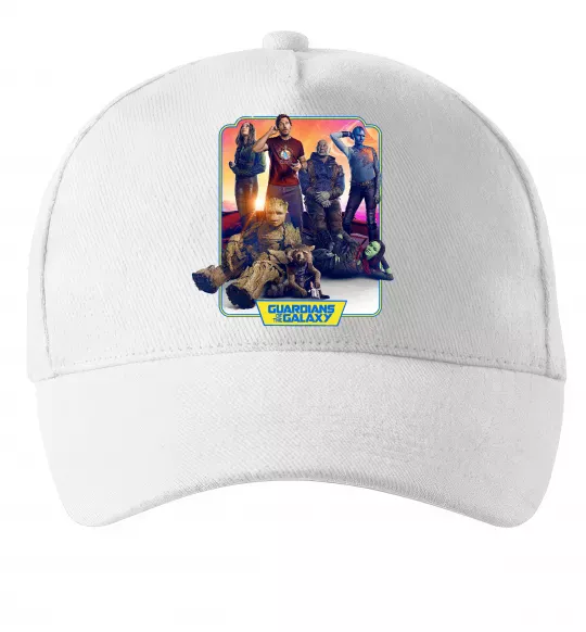 Кепка Guardians of the galaxy Белый фото