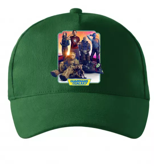 Кепка Guardians of the galaxy Темно-зеленый фото