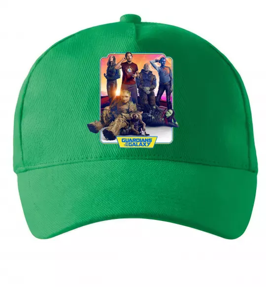 Кепка Guardians of the galaxy Зеленый фото