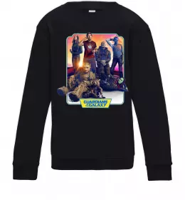 Дитячий світшот Save the galaxy Грут Сірий меланж фото