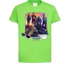 Дитяча футболка Guardians of the galaxy Лаймовий фото
