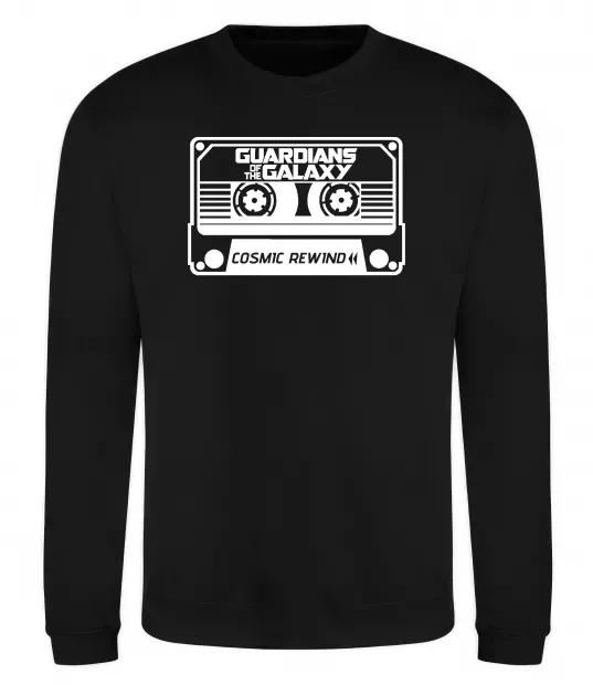 Свитшот Cosmic rewind Черный фото