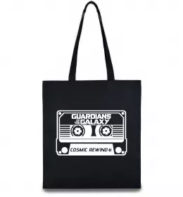 Эко-сумка Cosmic rewind Черный фото
