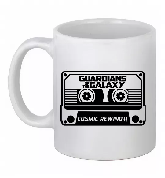 Чашка керамическая Cosmic rewind Белый фото