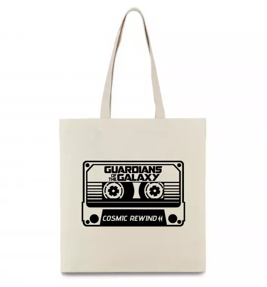 Еко-сумка Cosmic rewind Бежевий фото
