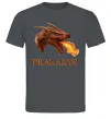 Чоловіча футболка Dracarys Графіт фото