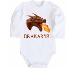 Дитячий бодік Dracarys
