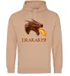 Жіноча толстовка (худі) Dracarys Пісочний Жіноча толстовка (худі) Dracarys Пісочний фото