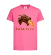 Детская футболка Dracarys Ярко-розовый фото