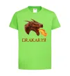 Детская футболка Dracarys Лаймовый фото