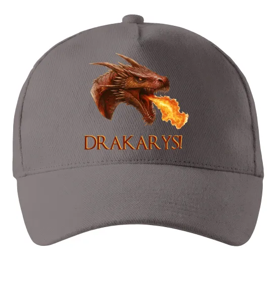 Кепка Dracarys Серый фото