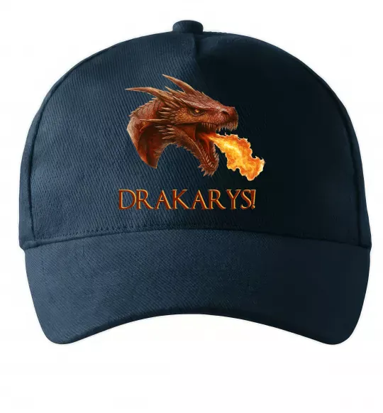 Кепка Dracarys Темно-синій фото