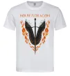 Чоловіча футболка Дім дракона Білий фото