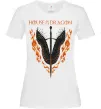 Жіноча футболка Дім дракона Білий фото