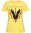 Жіноча футболка Дім дракона Лимонний фото