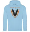 Жіноча толстовка (худі) Дім дракона Блакитний фото