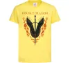 Детская футболка Дім дракона Лимонный фото