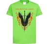 Детская футболка Дім дракона Лаймовый фото