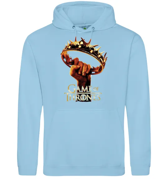 Жіноча толстовка (худі) Гра престолів корона Блакитний фото