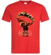 Чоловіча футболка Гра престолів корона Червоний фото