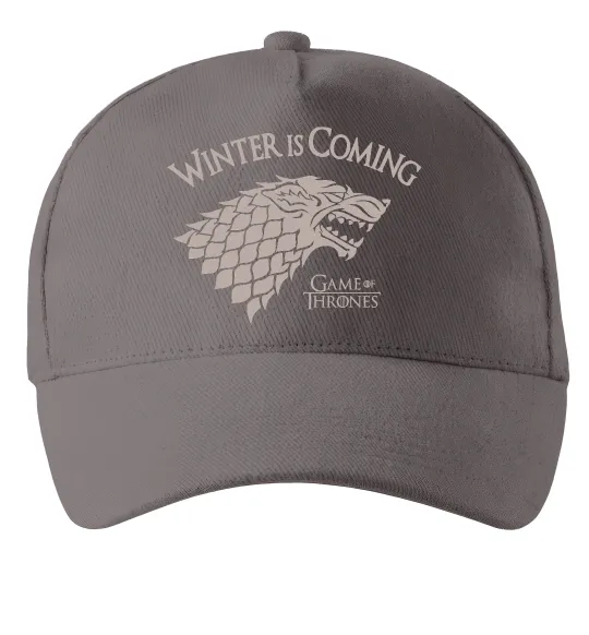 Кепка Winter is coming Гра престолів Сірий фото