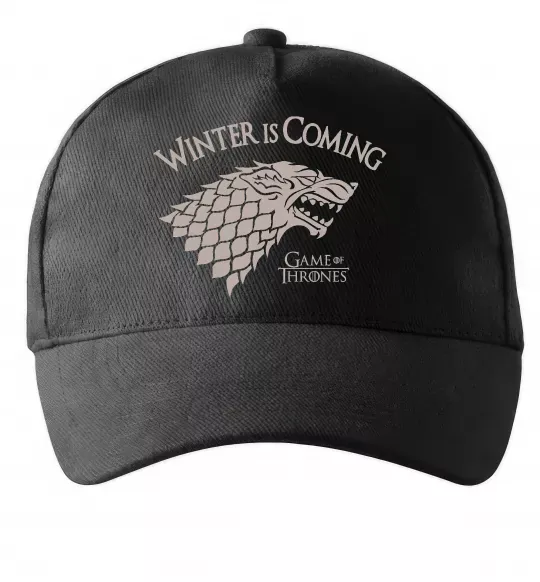 Кепка Winter is coming Гра престолів Черный фото