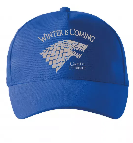 Кепка Winter is coming Гра престолів Ярко-синий фото