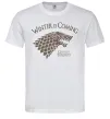 Чоловіча футболка Winter is coming Гра престолів Білий фото