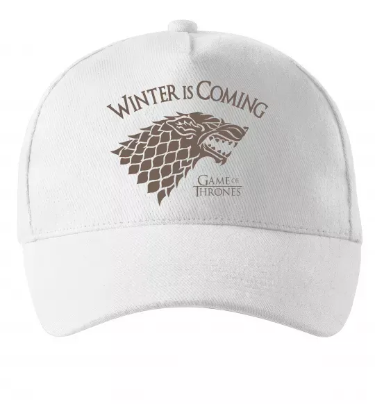 Кепка Winter is coming Гра престолів Белый фото