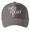 Кепка Game of thrones Not today Сірий фото