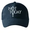 Кепка Game of thrones Not today Темно-синій Кепка Game of thrones Not today Темно-синій фото