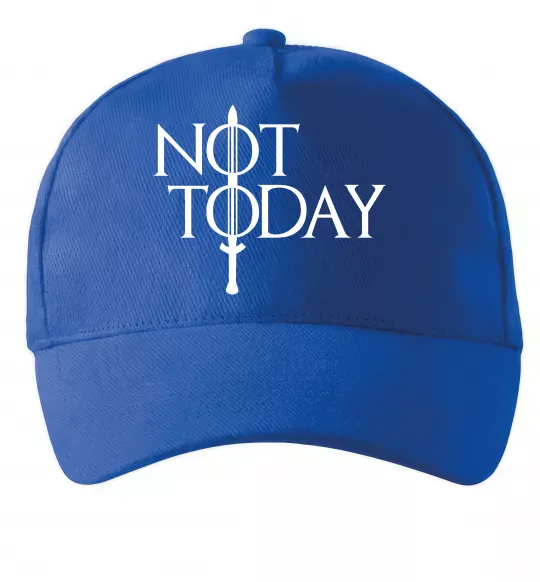 Кепка Game of thrones Not today Яскраво-синій фото