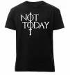 Мужская премиум футболка Game of thrones Not today Черный фото