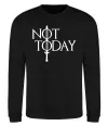 Свитшот Game of thrones Not today Черный фото