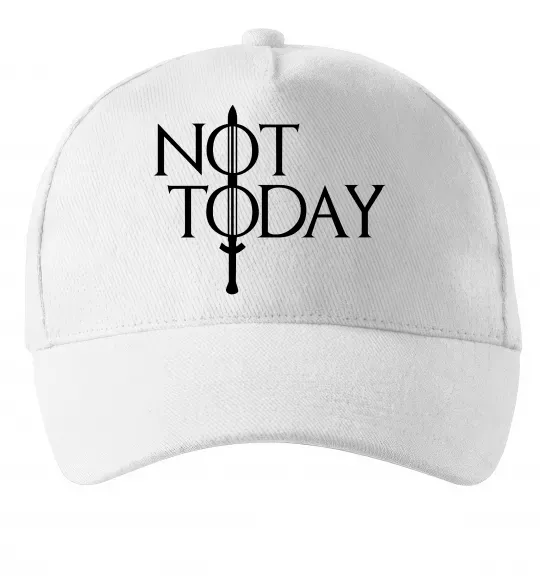 Кепка Game of thrones Not today Білий фото
