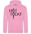 Чоловіча толстовка (худі) Game of thrones Not today Рожевий фото