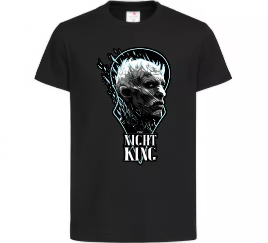 Детская футболка Night king Черный фото