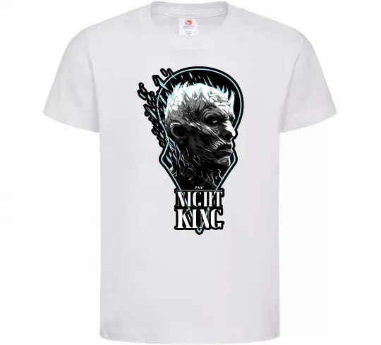 Детская футболка Night king Белый фото