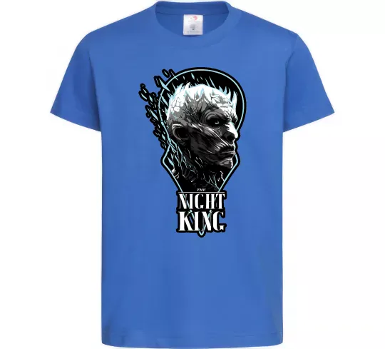 Детская футболка Night king Ярко-синий фото