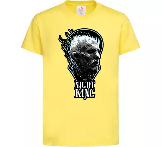 Детская футболка Night king Лимонный фото