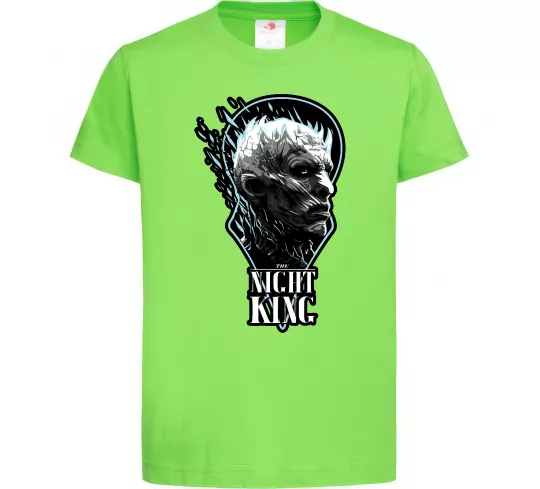 Детская футболка Night king Лаймовый фото