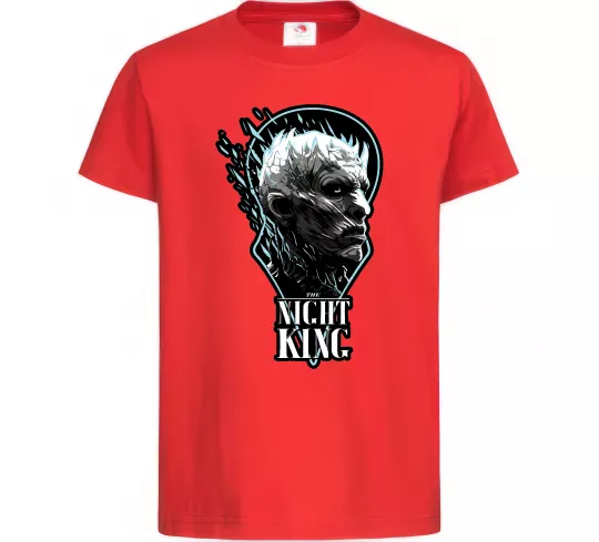 Детская футболка Night king Красный фото